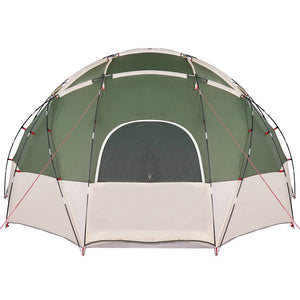 Σκηνή Camping με στέγη Πράσινο 475 x 475 x 235 εκ. Πολυεστέρας - Pakobazaar