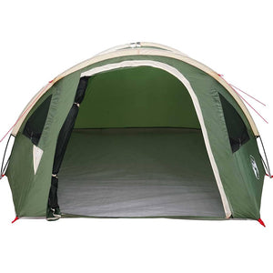 Σκηνή Camping με στέγη Πράσινο 308 x 268 x 130 εκ. Πολυεστέρας - Pakobazaar