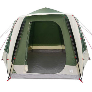 Σκηνή Camping Καταφύγιο Πράσινο 420 x 420 x 227 εκ Πολυεστέρας - Pakobazaar