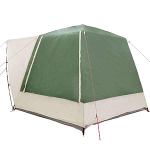 Σκηνή Camping Καταφύγιο Πράσινο 420 x 420 x 227 εκ Πολυεστέρας - Pakobazaar