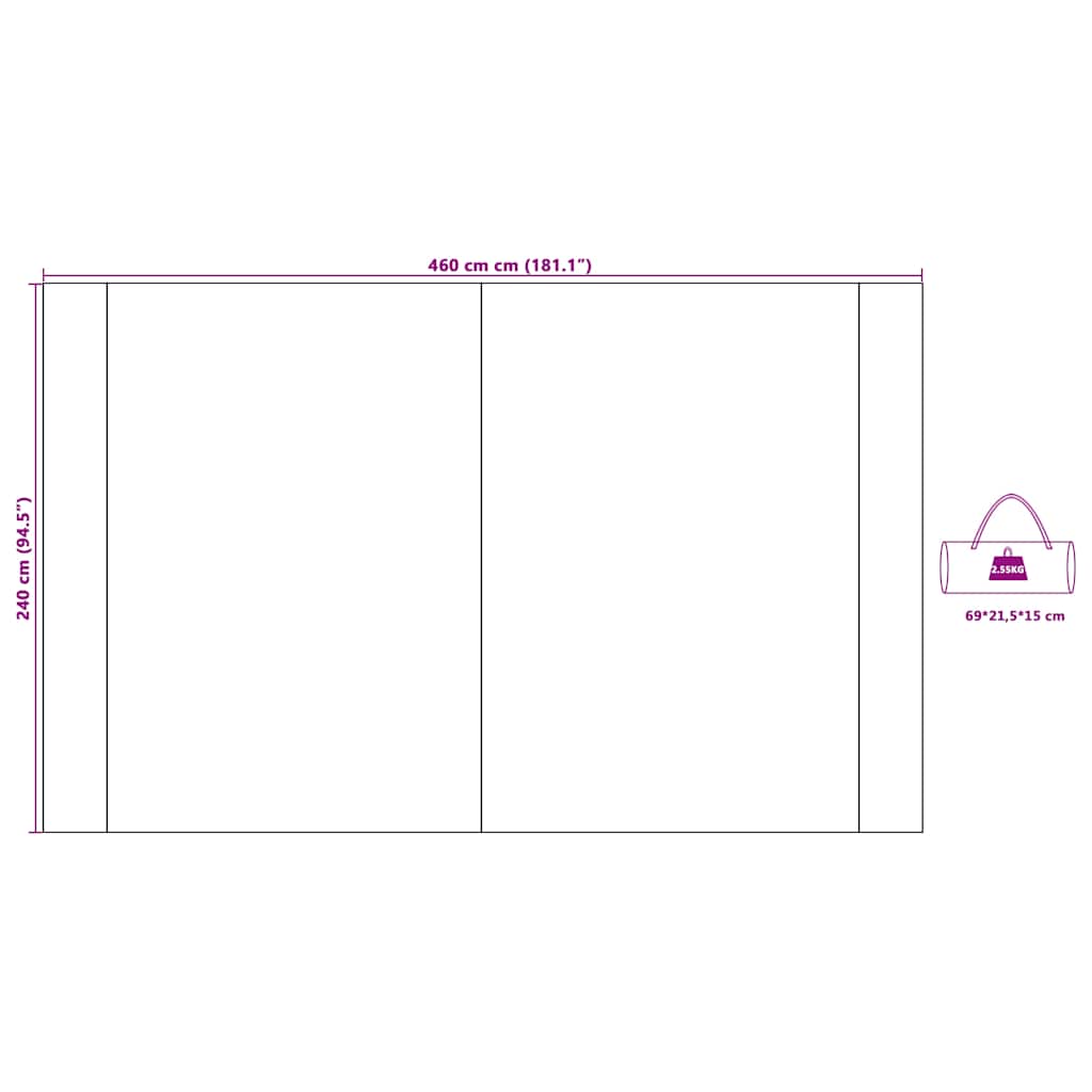 Τέντα ανθεκτική στο νερό με στέγη - Pakobazaar