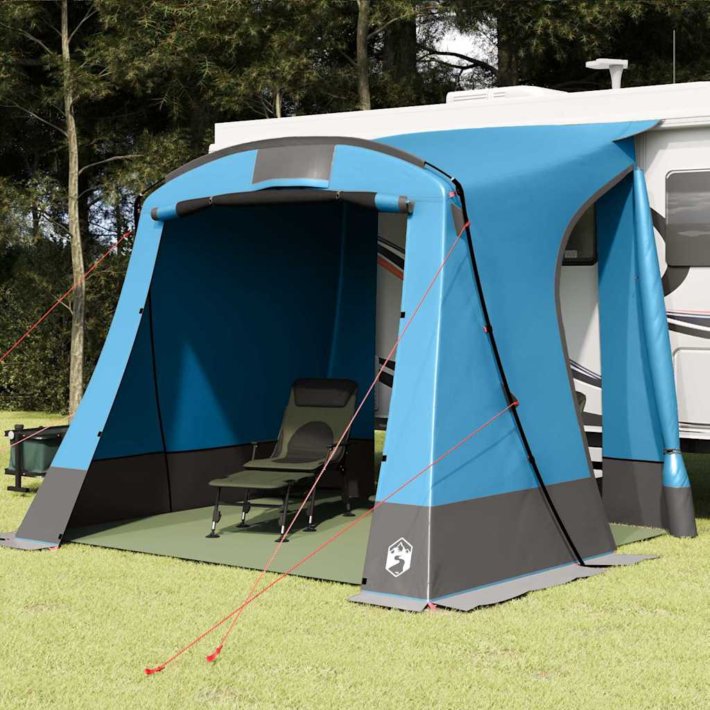 Σκηνή για πόρτ μπαγκάζ με στέγη Μπλε 285 x 255 x 245 cm ταφτάς