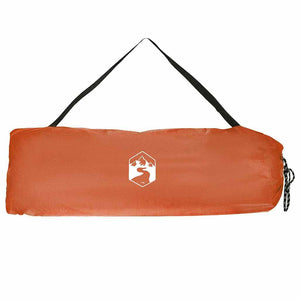 Εσωτερική σκηνή Γκρι και Πορτοκαλί 280 x 220 x 176 εκ. ταφτάς - Pakobazaar
