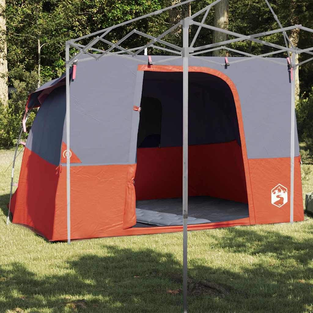 Εσωτερική σκηνή Γκρι και Πορτοκαλί 280 x 220 x 176 εκ. ταφτάς - Pakobazaar