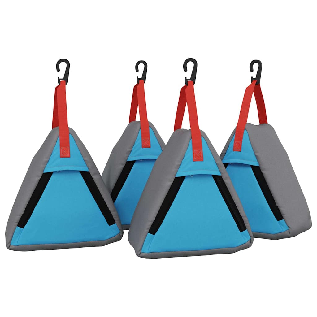 Σακούλα Αποθήκευσης 4 pcs Γκρι και Μπλε 24 x 16 x 24 εκ oxford