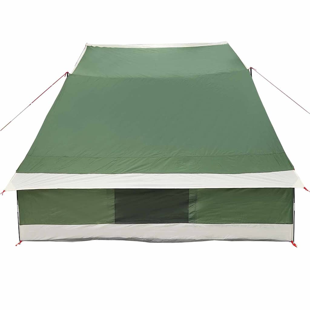 Σκηνή Camping με στέγη Πράσινο 282 x 225 x 154 εκ ταφτάς - Pakobazaar