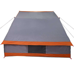 Σκηνή Camping Γκρι και Πορτοκαλί 282 x 225 x 154 εκ ταφτάς - Pakobazaar