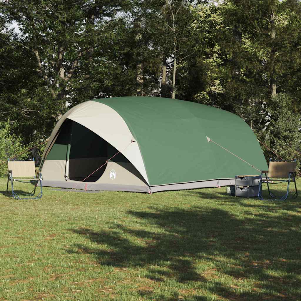 Τέντα σήτα με στέγη Πράσινο 500 x 348 x 200 εκ. ταφτάς - Pakobazaar