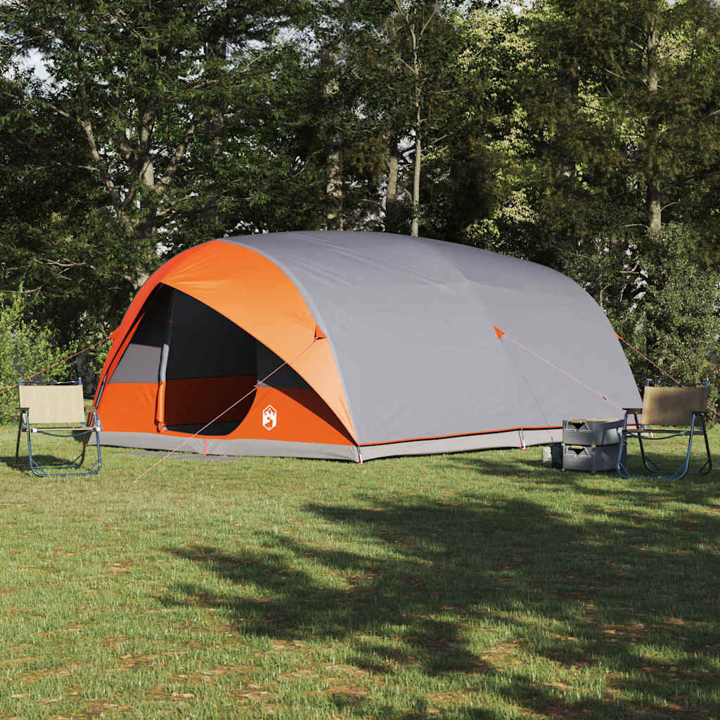 Τέντα σήτα Γκρι και Πορτοκαλί 500 x 348 x 200 εκ. ταφτάς - Pakobazaar