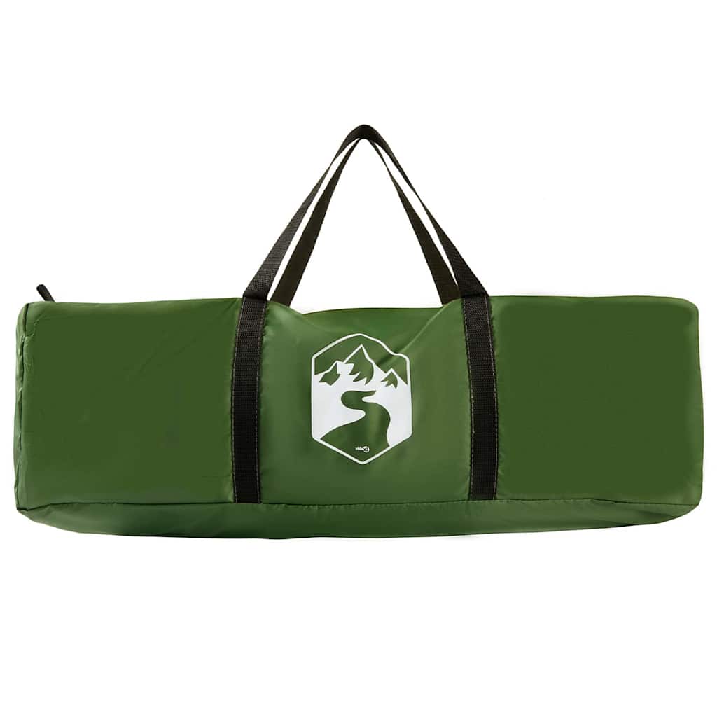 Εσωτερική σκηνή με στέγη Πράσινο 520 x 520 x 190 εκ ταφτάς - Pakobazaar