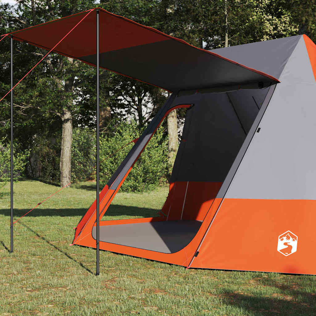 Σκηνή Camping Γκρι και Πορτοκαλί 482 x 360 x 227 εκ ταφτάς - Pakobazaar