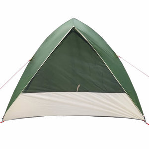 Σκηνή Camping με στέγη Πράσινο 275 x 230 x 140 εκ. ταφτάς - Pakobazaar