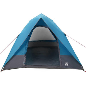 Σκηνή Camping με στέγη Μπλε 275 x 230 x 140 εκ. ταφτάς - Pakobazaar