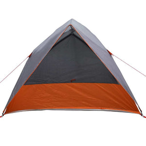 Σκηνή Camping Γκρι και Πορτοκαλί 275 x 230 x 140 εκ. ταφτάς - Pakobazaar