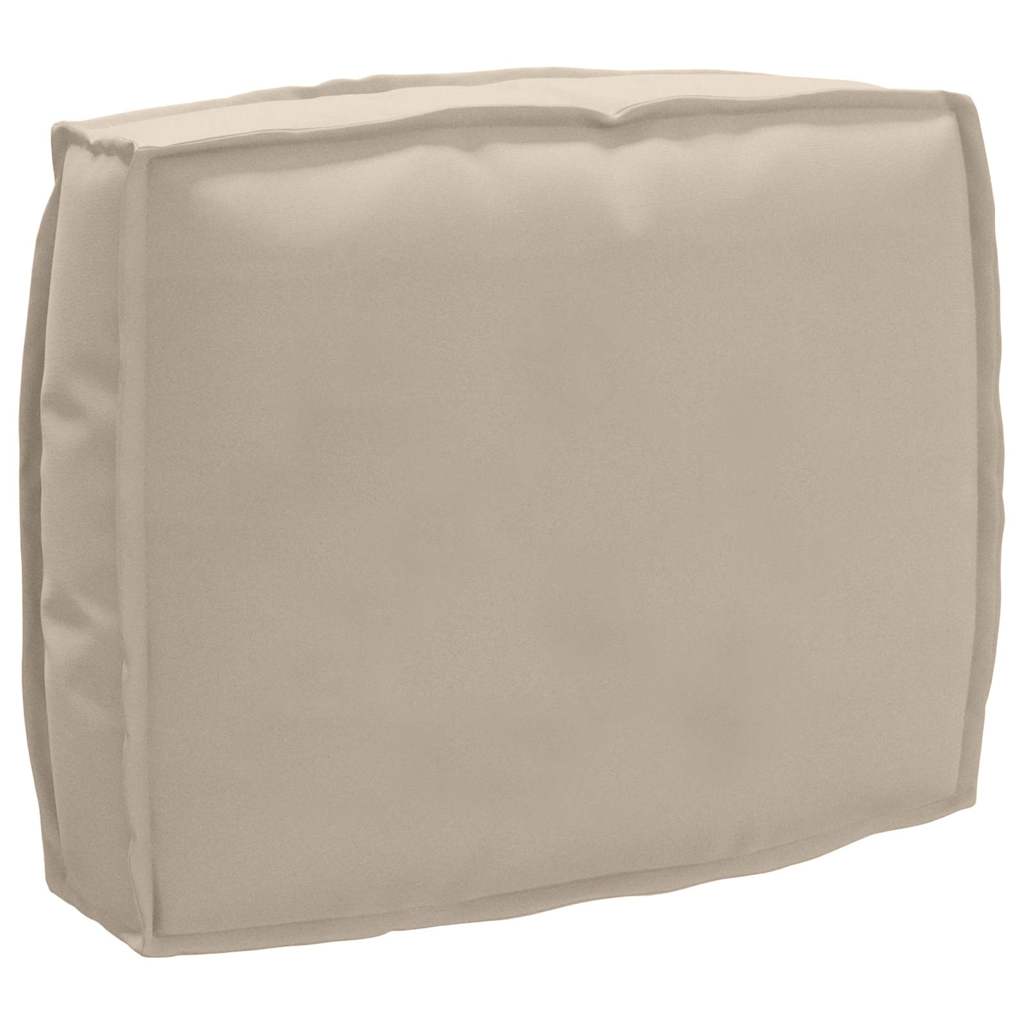 Σετ Μαξιλαριών Πάγου Ύφασμα Όξφορντ Taupe 50 x 50 x 12 cm - Pakobazaar