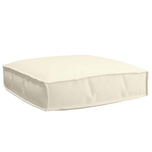 Σετ Μαξιλαριών Πάγου Ύφασμα Όξφορντ Κρεμ 60 x 60 x 52 εκ. - Pakobazaar
