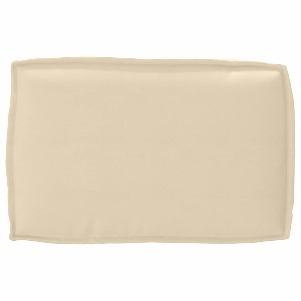 Σετ Μαξιλαριών Πάγου 2 pcs Μπεζ Ύφασμα Όξφορντ