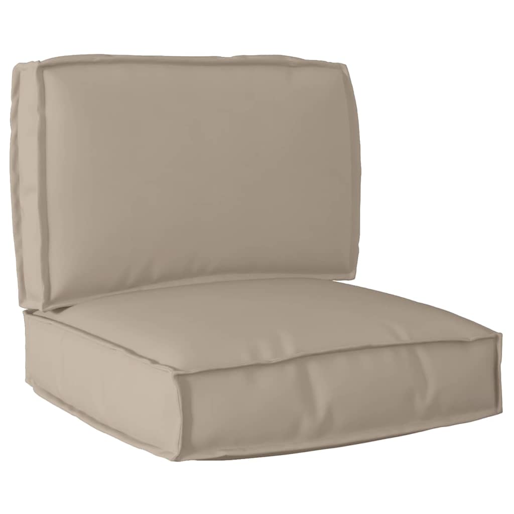 Σετ Μαξιλαριών Πάγου 2 pcs Taupe Ύφασμα Όξφορντ