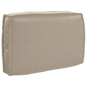 Σετ Μαξιλαριών Πάγου 2 pcs Taupe Ύφασμα Όξφορντ - Pakobazaar