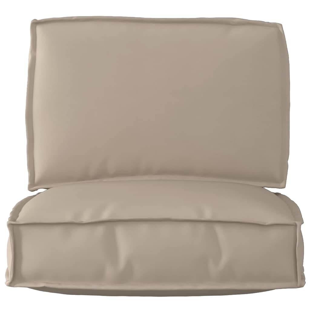 Σετ Μαξιλαριών Πάγου 2 pcs Taupe Ύφασμα Όξφορντ