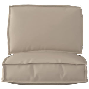 Σετ Μαξιλαριών Πάγου 2 pcs Taupe Ύφασμα Όξφορντ - Pakobazaar