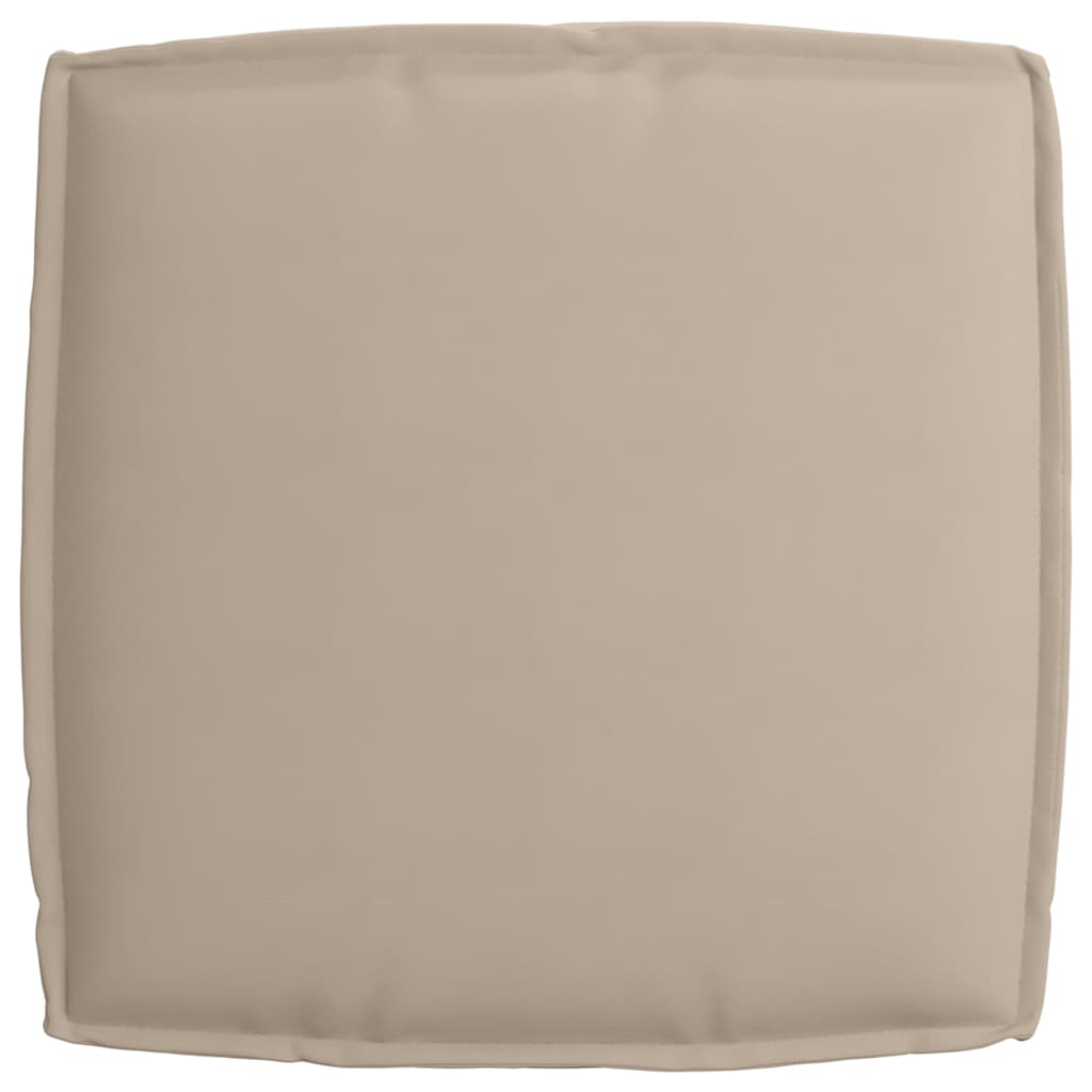 Σετ Μαξιλαριών Πάγου 2 pcs Taupe Ύφασμα Όξφορντ