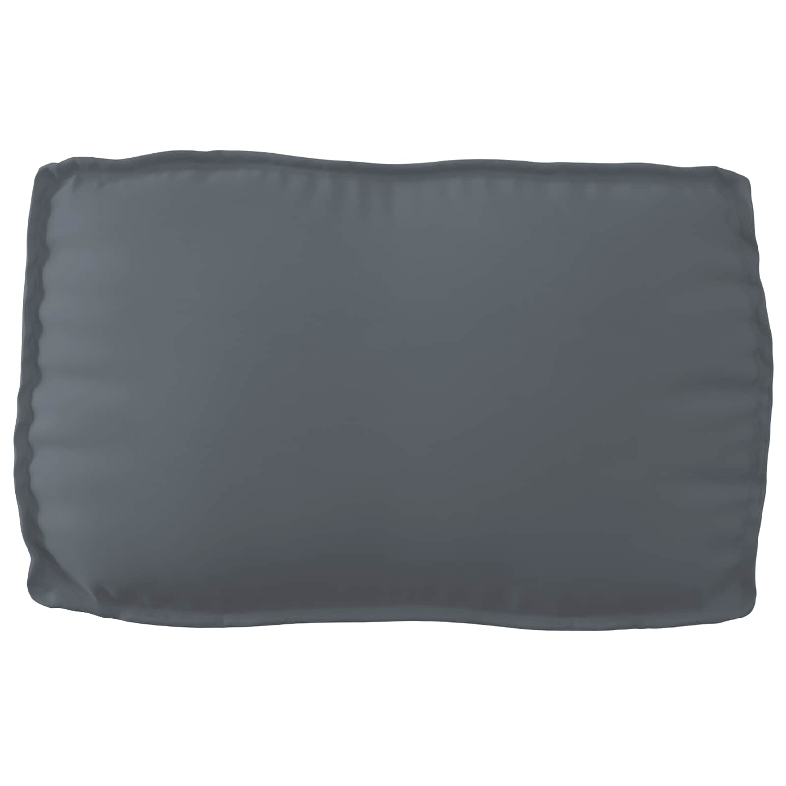 Σετ Μαξιλαριών Πάγου 2 pcs Ανθρακί Ύφασμα Όξφορντ - Pakobazaar