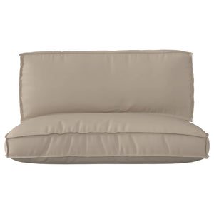 Σετ Μαξιλαριών Πάγου 2 pcs Taupe Ύφασμα Όξφορντ - Pakobazaar