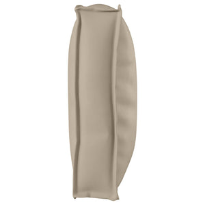 Σετ Μαξιλαριών Πάγου 2 pcs Taupe Ύφασμα Όξφορντ - Pakobazaar
