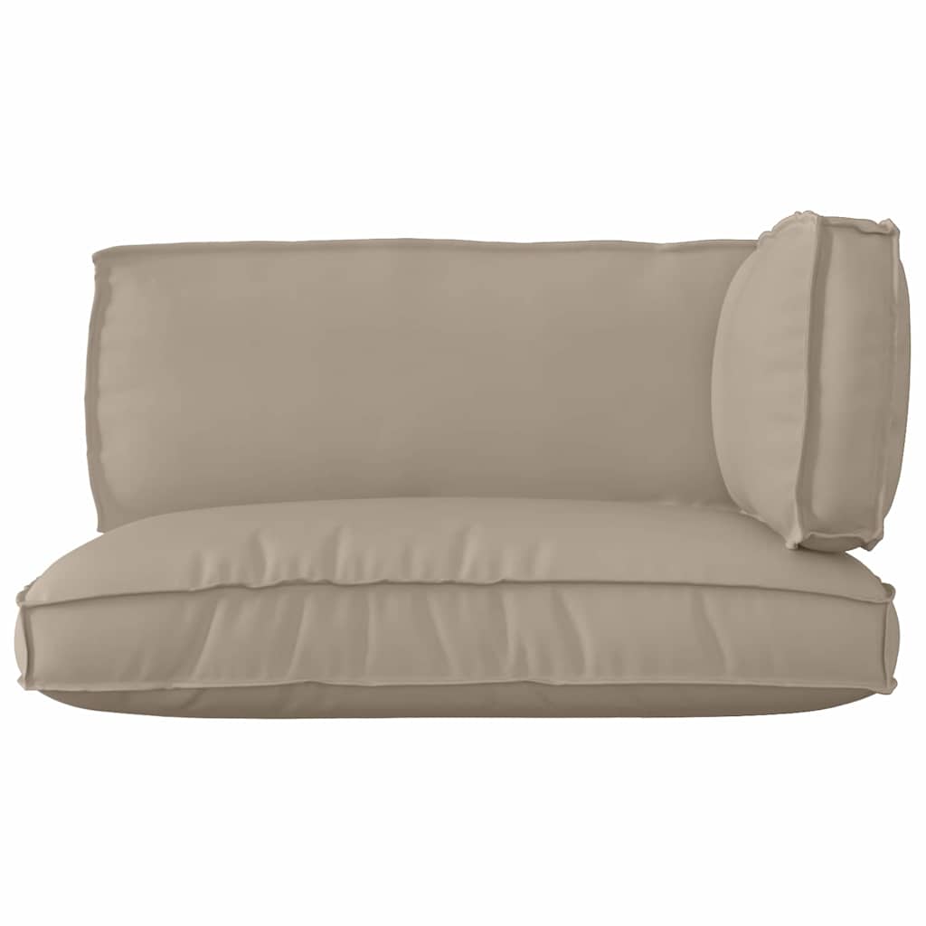 Σετ Μαξιλαριών Πάγου 3 pcs Taupe Ύφασμα Όξφορντ - Pakobazaar