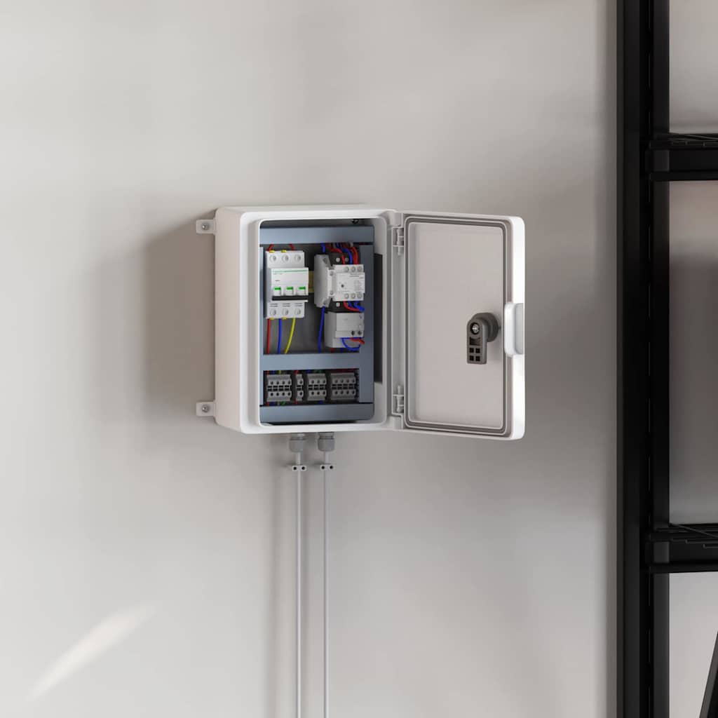 Ντουλάπι Ελέγχου Γκρι 25 x 13 x 24 εκ ΑΒΣ Πλαστικό - Pakobazaar