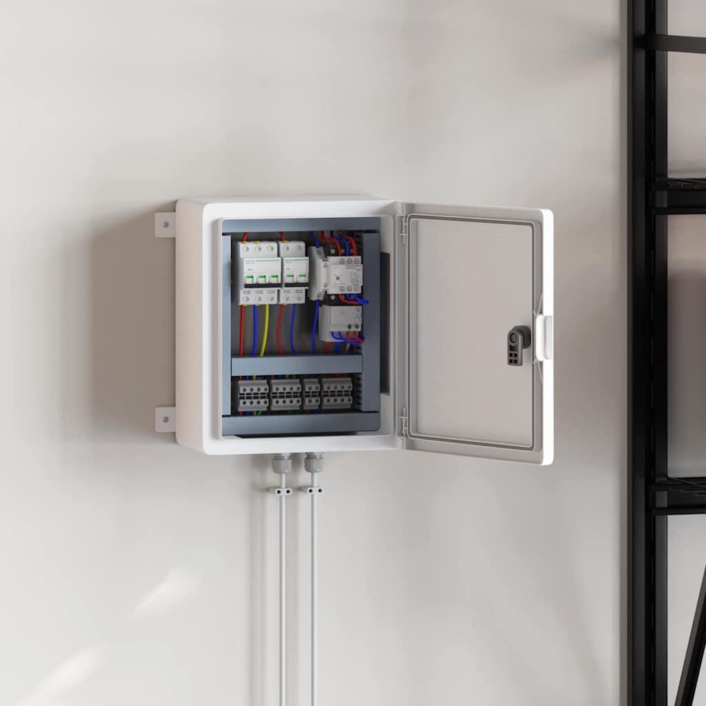 Ντουλάπι Ελέγχου Γκρι 37 x 16,5 x 35 εκ ΑΒΣ Πλαστικό - Pakobazaar