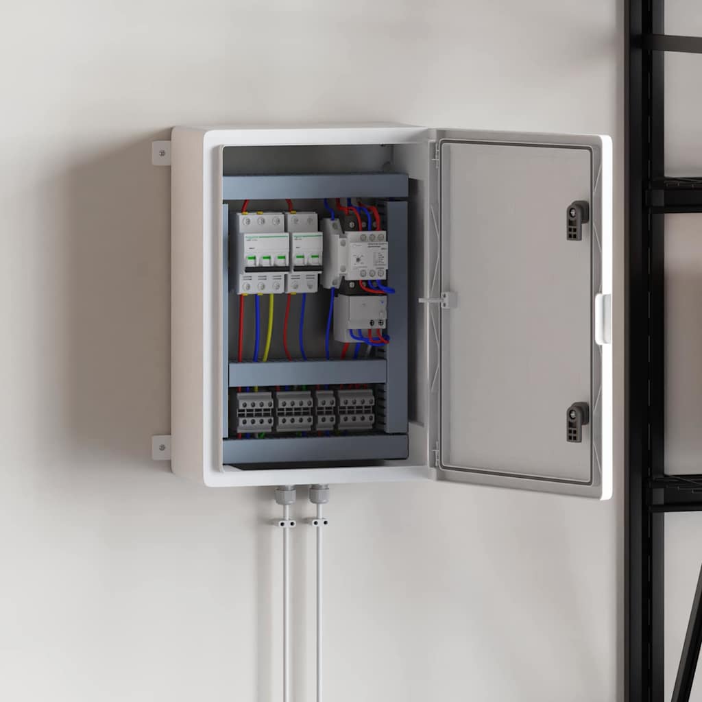 Ντουλάπι Ελέγχου Γκρι 42 x 19,5 x 50 εκ ΑΒΣ Πλαστικό - Pakobazaar