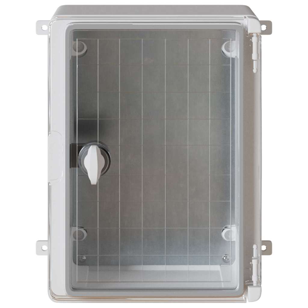 Ντουλάπι Ελέγχου Γκρι 28 x 13 x 28 εκ ΑΒΣ Πλαστικό - Pakobazaar