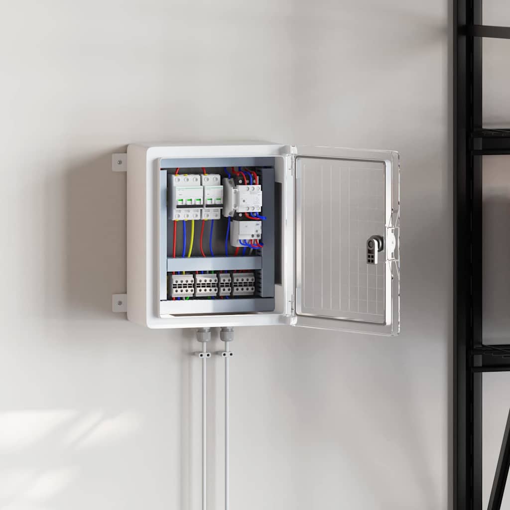 Ντουλάπι Ελέγχου Γκρι 37 x 16,5 x 35 εκ ΑΒΣ Πλαστικό - Pakobazaar