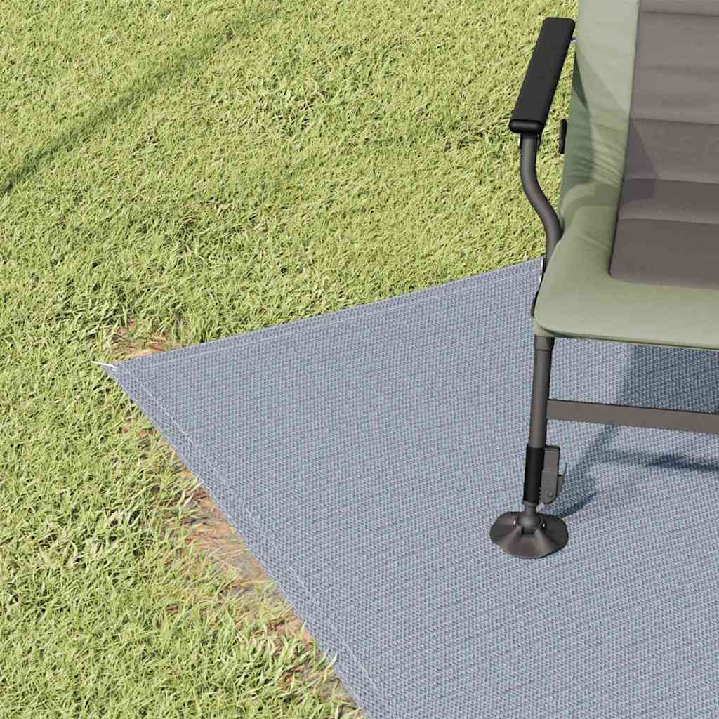 Χαλκάκι Σκηνής Μπλε και Γκρι 300 x 200 cm Πολυαιθυλένιο - Pakobazaar