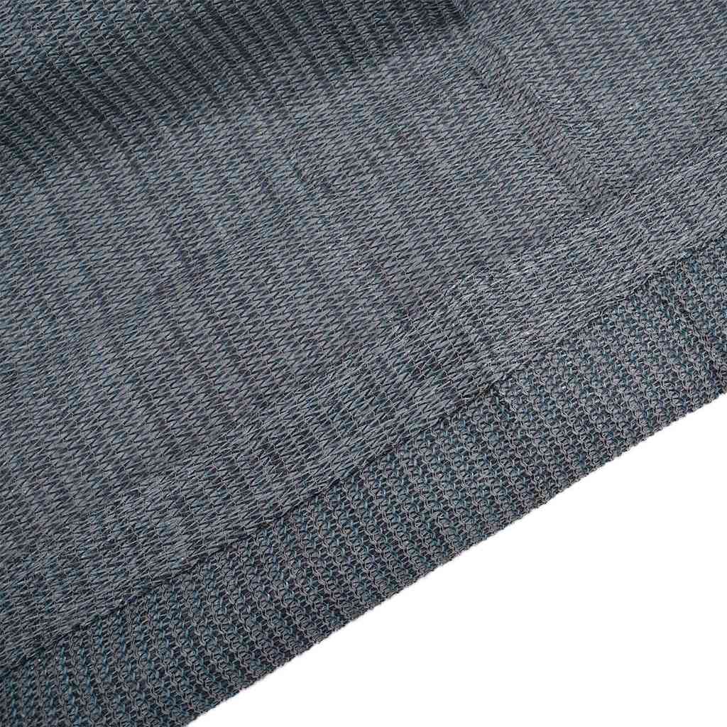 Χαλκάκι Σκηνής Μπλε και Γκρι 500 x 250 cm Πολυαιθυλένιο