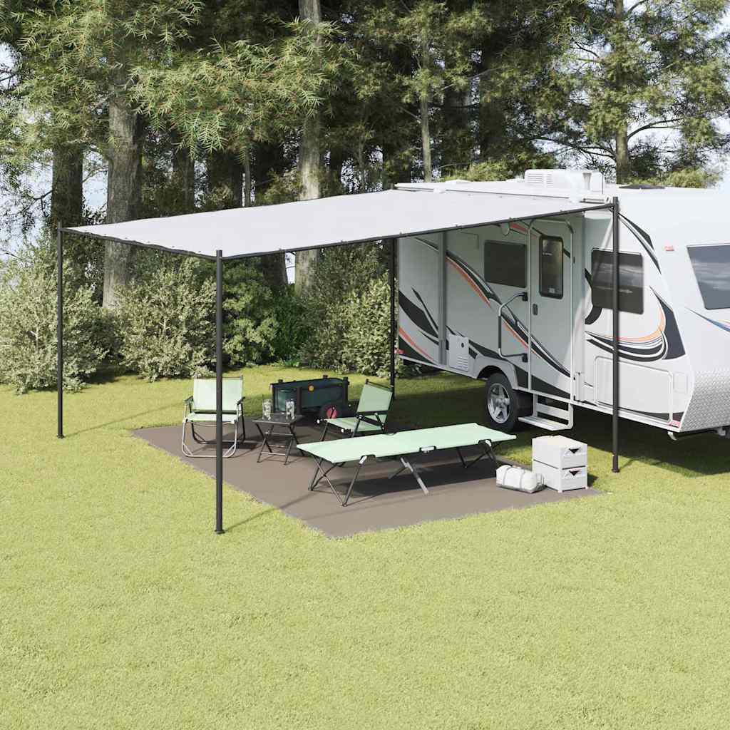 Χαλκάκι Σκηνής Ανοιχτό γκρι 500 x 300 εκ Πολυαιθυλένιο - Pakobazaar