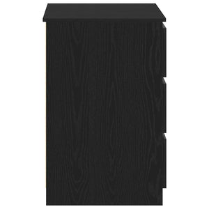 Γραφείο Μαύρη Οξυά Επεξεργασμένο Ξύλο 140 x 50 x 76 εκ.