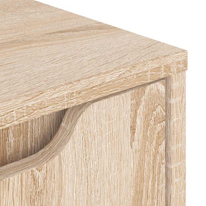 κομοδίνο VISNES Sonoma Δρυς 45x40x50 cm Επεξεργασμένο ξύλο