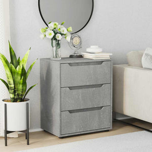 Μπουφές VISNES Μπετόν Γκρι 60x40x73 cm Επεξεργασμένο ξύλο