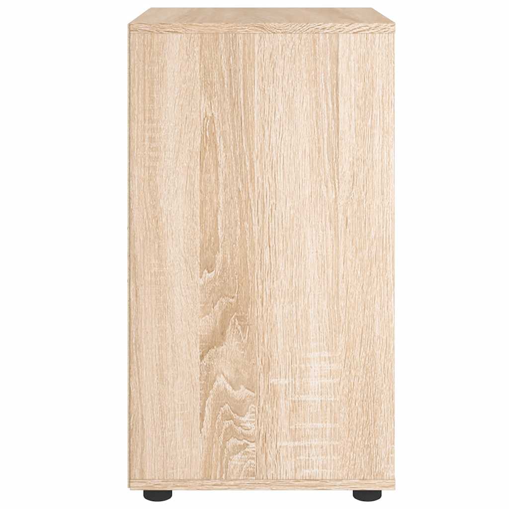 Sideboard VISNES Δρυς Sonoma 60x40x73 cm Ξύλο μηχανής - Pakobazaar