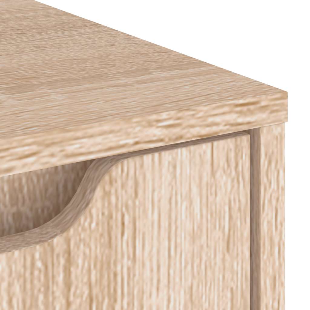 Sideboard VISNES Δρυς Sonoma 60x40x73 cm Ξύλο μηχανής - Pakobazaar