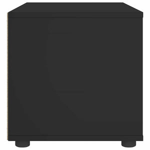 ντουλάπι τηλεόρασης  "VISNES" Μαύρο 60x40x38 cm Ξύλινη κατασκευή