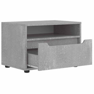 ντουλάπι τηλεόρασης VISNES Γκρι μπετόν 60x40x38 cm