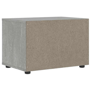 ντουλάπι τηλεόρασης VISNES Γκρι μπετόν 60x40x38 cm