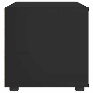 ντουλάπι τηλεόρασης VISNES Μαύρο 100x40x38 cm - Pakobazaar