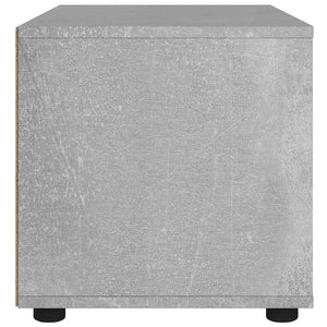 ντουλάπι τηλεόρασης VISNES Γκρι μπετόν 100x40x38 cm