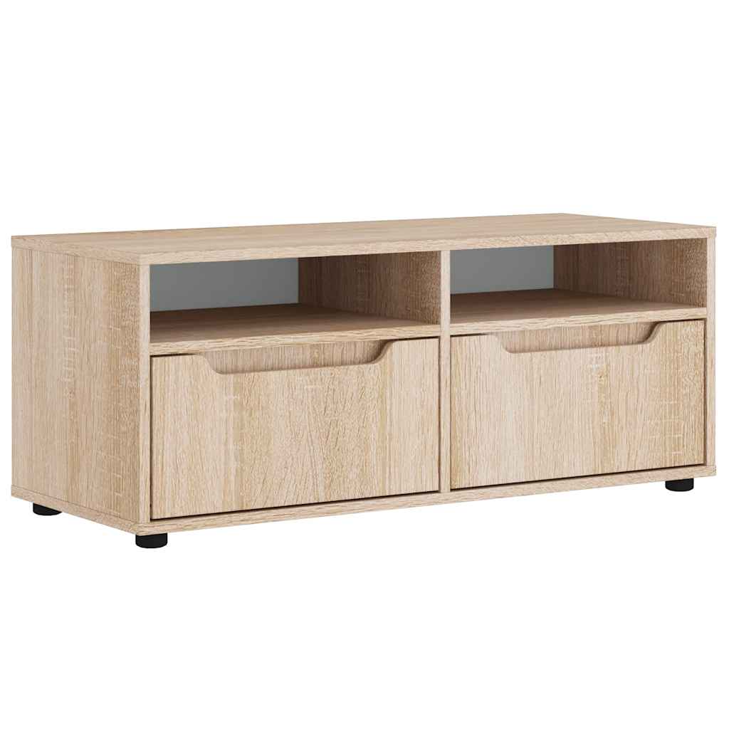 ντουλάπι τηλεόρασης VISNES Δρυς Sonoma 100x40x38 cm - Pakobazaar