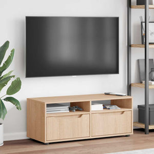 ντουλάπι τηλεόρασης VISNES Δρυς Sonoma 100x40x38 cm - Pakobazaar